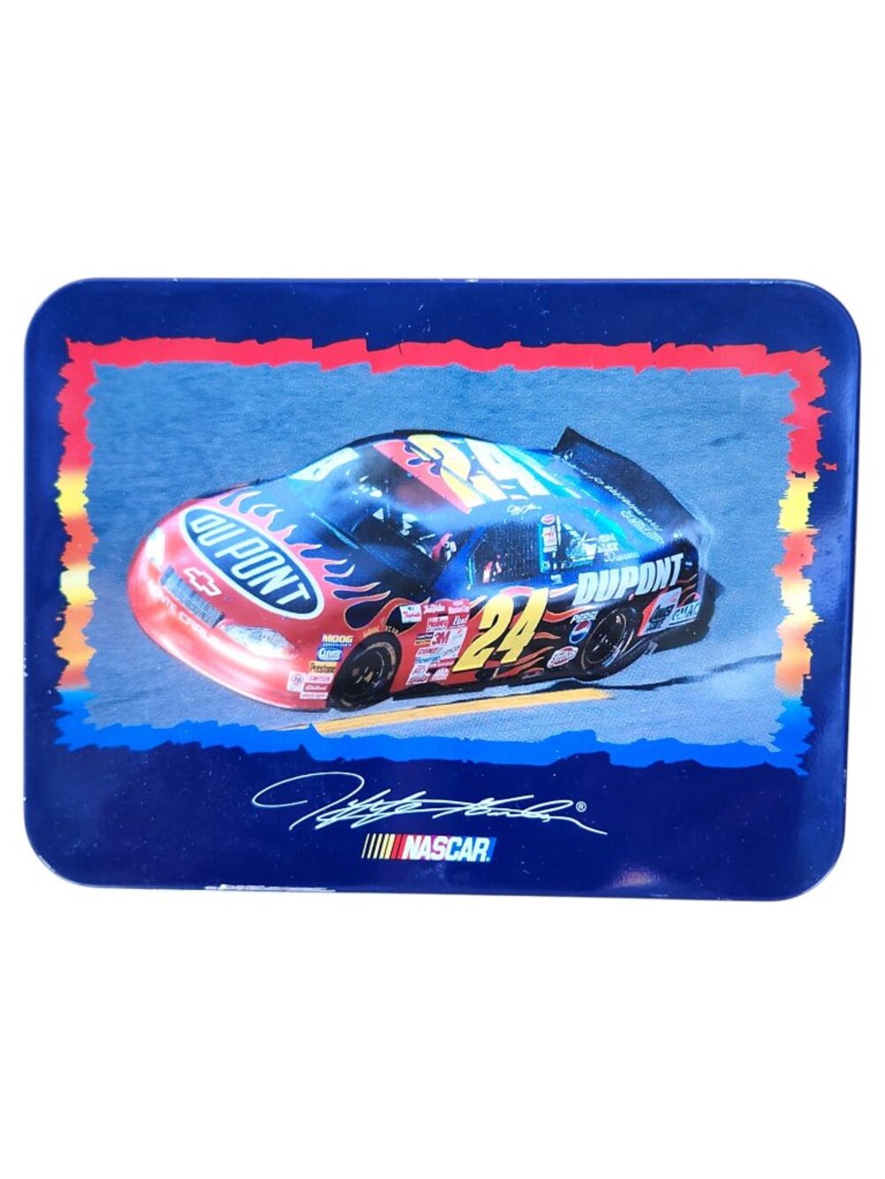 Jeff Gordon NASCAR 2001 Collectible Bicycle Playing Cards w/Tin (2 Sealed Packs)